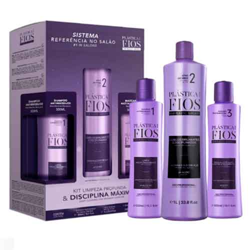 Kit Cadiveu Professional Plástica dos Fios Disciplina Máxima (3 Produtos)