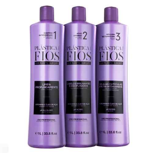 Kit Cadiveu Professional Plástica dos Fios Disciplina Máxima (3 Produtos)